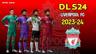 DLS 24 Kits Liverpool 202324 🔴⚪️ [upl. by Bloomer526]