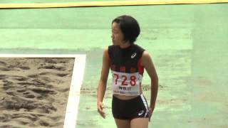 B女子走幅跳 決勝 第46回ジュニアオリンピック 3位 [upl. by Luedtke]