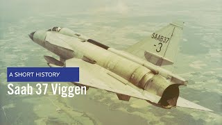 Saab 37 Viggen  A Short History of the Swedish Cold War Jet Fighter [upl. by Brecher]