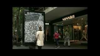 JCDecaux Australia National Foods Fruche Dispensing Panel [upl. by Elleinnod355]