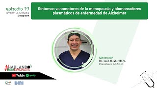 Síntomas vasomotores de la menopausia y biomarcadores plasmáticos de enfermedad de Alzheimer [upl. by Wat419]