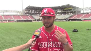 Handsome Monica On Joining Ragin Cajuns Baseball [upl. by Lee981]