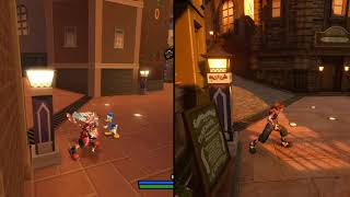 Who runs faster Valor form Sora KH2 or KH3 Sora with side by side [upl. by Wat]