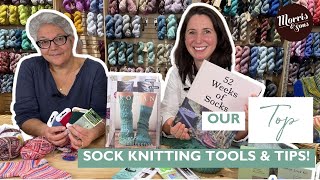 Chat with Tal Our Top Sock Knitting Tools amp Tips [upl. by Atirak]