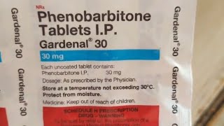 Gardenal Tablet Benifit amp Dose amp Side Effects  Phenobarbitone Tablet Uses amp Side Effects [upl. by Philbert]