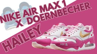 Nike Air Max 1 x Doernbecher Freestyle  Hailey Leyva  Big Bubble OG 86  INHAND LOOK [upl. by Shimkus]