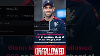 RCB को ‌लगा बड़ा झटका Big show Glenn Maxwell RCB से हो सकते है बाहर cricket trending shortvideo [upl. by Bobbette]