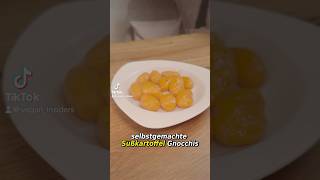 🍠 SüßkartoffelGnocchi selbst gemacht – So einfach so lecker amp unwiderstehlich gut 🍽️veganfood [upl. by Rhodie192]