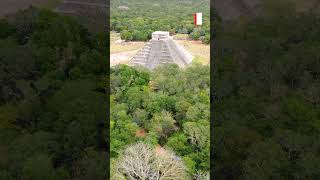 Uma vista aérea de Chichén Itzá Vídeo de drone em 4k [upl. by Bari]