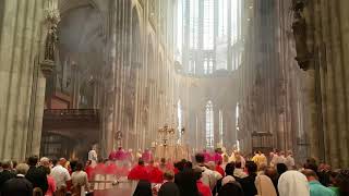 Großer Gott wir loben Dich  Holy God we praise Thy name Te Deum  Kölner Dom 2018 [upl. by Atinob]