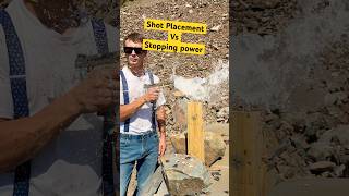 Shot placement VS stopping power Part1 shortsvideo [upl. by Aneev]