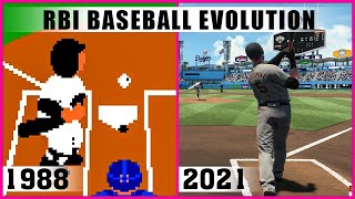 RBI BASEBALL evolution 1988  2021 [upl. by Trakas]