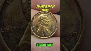 BEAUTIFUL PROOF COIN FOUND coins coin proofcoin coinrollhunting coincollecting [upl. by Aitnom]