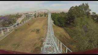 Titan Roller Coaster POV Selva Magica Mexico Sky Streak Boblo Island [upl. by Mela]