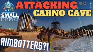 Attacking Carno Cave They Hire An Aimbotter To Stop UsArk AscendedSmall Tribesep17 [upl. by Natale]