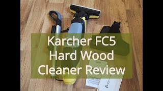 Karcher FC5 Hard Floor Cleaner Review amp Demo [upl. by Bamberger779]