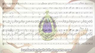 Decretum  Puella Magi Madoka Magica Sheet music [upl. by Aihsekram394]