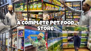 A COMPLETE ✅ PETS FOOD IN BHOPAL MP  FISH N FUN BHOPAL  RS PETS ZONE [upl. by Yerhpmuh]