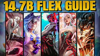 ULTIMATE CHALLENGER FLEX GUIDE FOR 147B  TFT SET 11 COMPS [upl. by Arimak294]