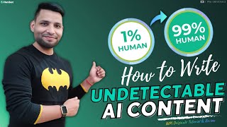 How to Humanize AI Text and Bypass AI Detectors Like Turnitin with Humbot  Best AI Humanizer 2024 [upl. by Moulton]