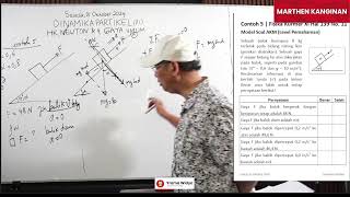 Dinamika Partikel  Bersama Marthen Kanginan Pertemuan 11 part 1 [upl. by Amabel81]