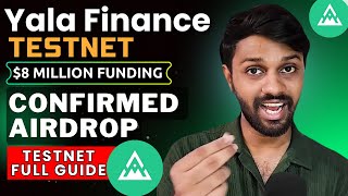 Yala Finance Testnet  Confirmed Airdrop 🎁  8 Million 💰 Full Guide In Hindi [upl. by Preston]