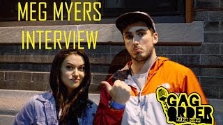 MEG MYERS INTERVIEW TALKS ABOUT MAKE A SHADOW EP LA LIFE PUPPIES BEING HAPPY [upl. by Enilegna328]