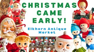 INCREDIBLE VINTAGE FINDS Last Elkhorn Antique Market of the season [upl. by Yesnel]