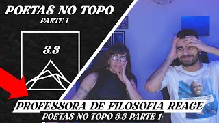 Minha mãe professora de filosofia reage POETAS NO TOPO 33 Parte 1 REAÇÃO ANÁLISE [upl. by Loferski655]