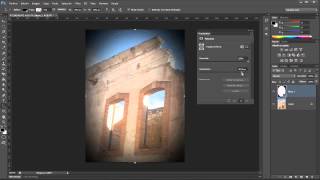 Tutorial Photoshop CS6 español  Crear viñeta de manera alternativa [upl. by Ahsitram36]
