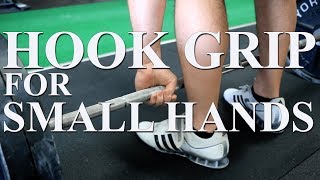 The Hook Grip  how to set up with shorter fingers [upl. by Ahsatal]