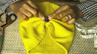 Turban Hat DIY Tutorial [upl. by Kinsley]