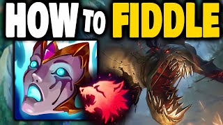 How to play Fiddlesticks Jungle and 1v9  Best Build amp Runes Fiddlesticks Gameplay Season 14 [upl. by Ximenez]