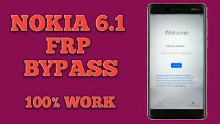 Nokia 61 TA 1043 Frp Bypass  💯 work [upl. by Bradlee]