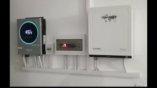 4kw TRION WISE PLUS 4004 Inverter 45kw LONGI HiMo7 Solar System in Islamabad G8 [upl. by Shirk]