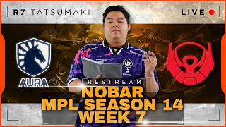 LIQUID VS BTR MPL SEASON 14 WEEK 7 DAY 1 RESTREAM  TOP UP TERBAIK DI R7STOREID mlbbidcreator [upl. by Schoof708]