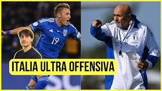 ECCO LA NUOVA ITALIA DI SPALLETTI  Con Lavagna Tattica [upl. by Notsua556]