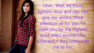 Lighters Eminem feat Bruno Mars amp Royce Da 59 cover Megan Nicole and DeStorm lyrics [upl. by Avid]