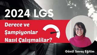 🛎LGS 2024 Derece Ve Sampiyonlar Nasıl Çalışmalı 💯🎯 lgs lgs2024 [upl. by Eenattirb]