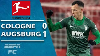 Augsburg start the year with victory at Cologne  ESPN FC Bundesliga Highlights [upl. by Ainos417]