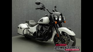 2019 INDIAN SPRINGFIELD DARK HORSE WABS  National Powersports Distributors [upl. by Ardnuas]