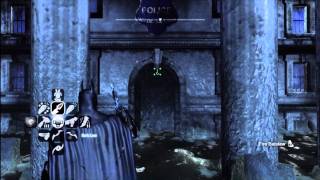 Batman Arkham City Riddler trophies Walkthrough Courthouse Church GCPD Building [upl. by Sukin]