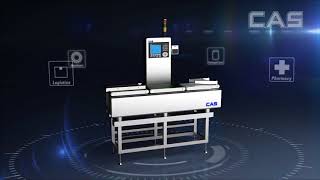 CAS Checkweigher Otomatik Tartılı Konveyör wwwcasturkeycom [upl. by Oyr]