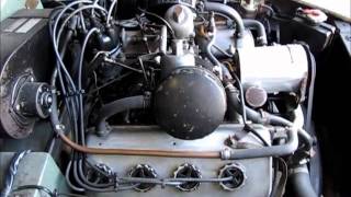 1963 Daimler SP250 Roadster Start and Engine Rev [upl. by Schaab857]