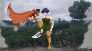 GAWAIN VS PERCIVAL E TRISTAN Four Knights of Apocalypse ep 20 [upl. by Eitsirc620]