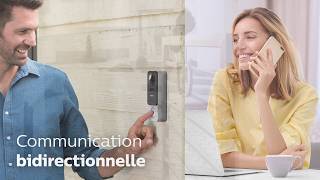 Présentation de la sonnette connectée Philips WelcomeEye link [upl. by Itaws]