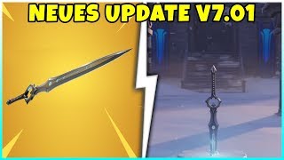 Neues Update v701  Erste Mythische Waffe das Infinity Blade amp MEGA Update im Fortnite Kreativmodus [upl. by Leeann569]