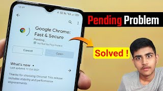 Play Store Download Pending Problem Solved  🤩 Playstore Cant Download Apps Pending  Problem Fixed [upl. by Figone758]