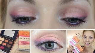 Palette quotÀ La Modequot de Too Faced  Revue Tutoriel  CONCOURS FERMÉ [upl. by Adalard60]