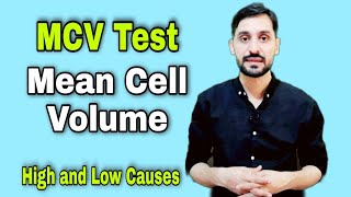 MCV Test  Mean Cell Volume  High and Low Causes  Purpose of MCV [upl. by Tore]